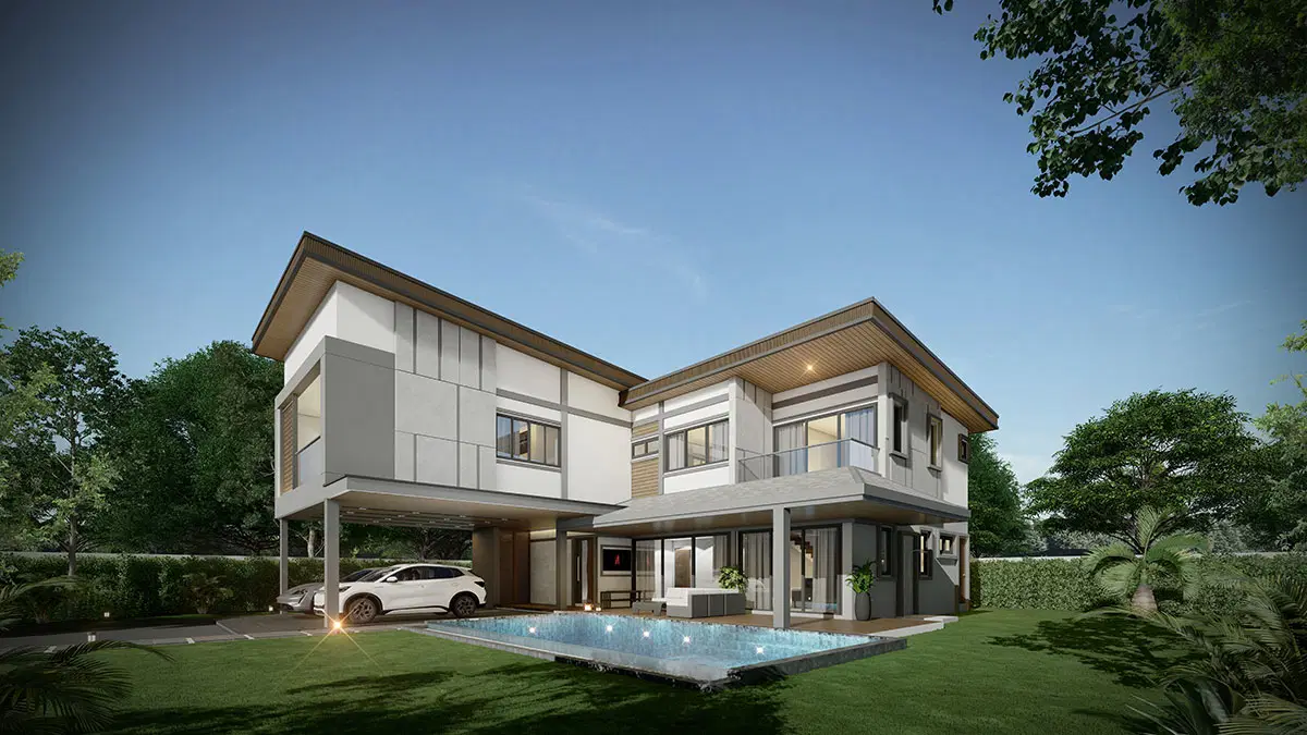 Zensiri Estate - 5BR Pool Villa - Type C- Exterior