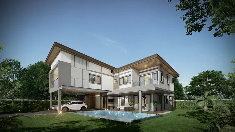 Zensiri Estate - 5BR Pool Villa - Type C- Exterior