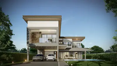 Zensiri Estate - 5BR Pool Villa - Type C- Exterior
