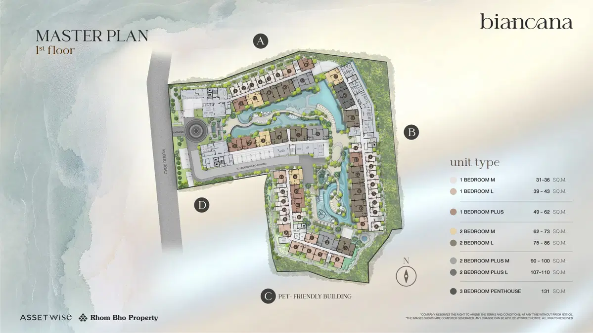 Biancana Surin Beach - Masterplan