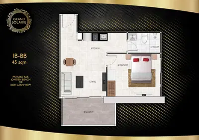 Grand Solaire Pattaya - 1BR Large