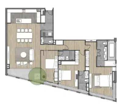 La Citta Delre Thonglor 16-2BR+ Type B6
