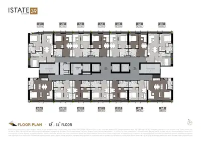 Noble State 39 - 1BR Type S (Floor 22)