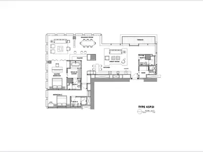 The Ritz Carlton Residences Bangkok - Corner 2BR - Pixel - Floor 45th (to renovate)