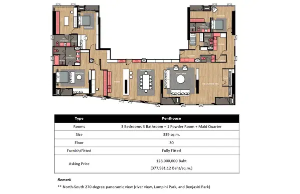 The Crown Residences – Penthouse