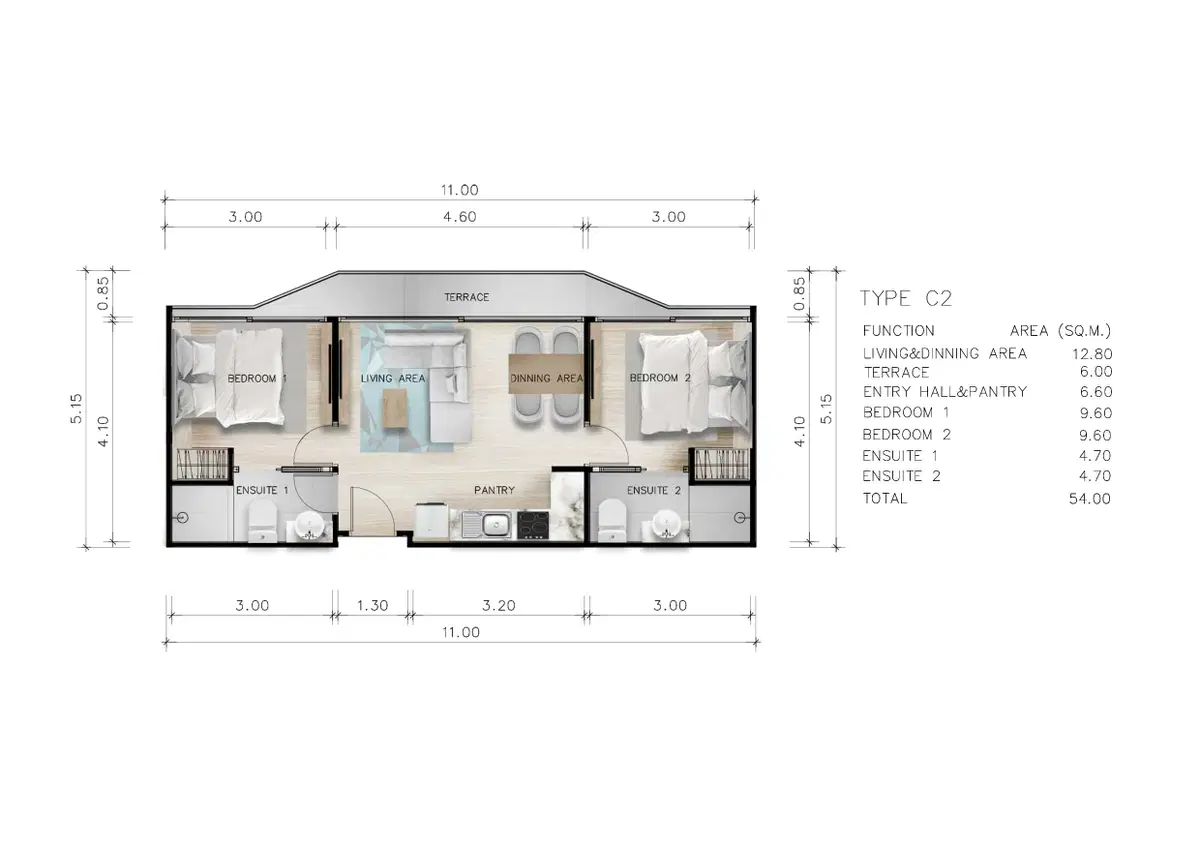 the-one-naiharn-Type-C2-floorplan.jpg