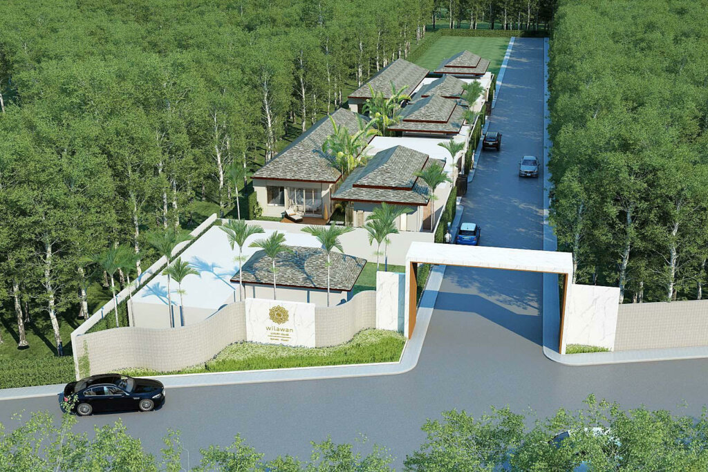 Wilawan luxury villas building